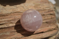 Polished Star Rose Quartz Spheres x 6 From Ambatondrazaka, Madagascar - TopRock