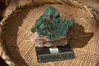 Natural Crystalline Malachite Specimens  x 2 From Congo - Toprock Gemstones and Minerals 