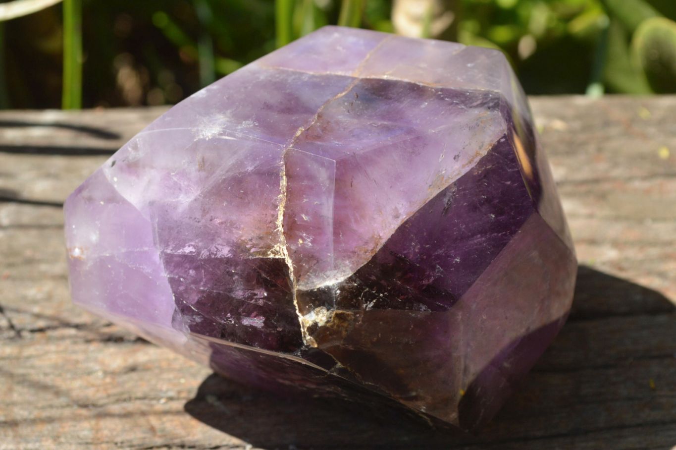 Polished Chunky Smokey Amethyst Quartz Display Piece x 1 From Ankazobe, Madagascar - TopRock