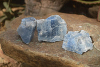 Natural New Sky Blue Calcite Specimens  x 35 From Spitzkop, Namibia - Toprock Gemstones and Minerals 