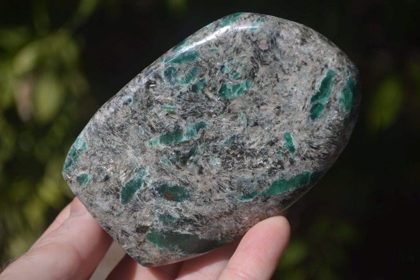 Polished Rare Emerald In Matrix Standing Free Forms  x 2 From Sandawana, Zimbabwe - Toprock Gemstones and Minerals 
