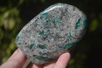 Polished Rare Emerald In Matrix Standing Free Forms  x 2 From Sandawana, Zimbabwe - Toprock Gemstones and Minerals 
