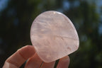 Polished Gemmy Pink Rose Quartz Standing Free Forms  x 6 From Ambatondrazaka, Madagascar - TopRock