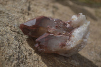 Natural Red Hematoid Quartz Specimens x 12 From Karoi, Zimbabwe - Toprock Gemstones and Minerals 
