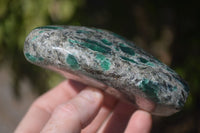 Polished Rare Emerald In Matrix Standing Free Forms  x 2 From Sandawana, Zimbabwe - Toprock Gemstones and Minerals 