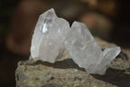 Natural Single Etched Clear Quartz Crystals x 70 From Mpika, Zambia - Toprock Gemstones and Minerals 
