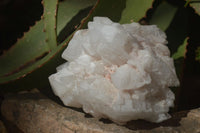 Natural White Candle Quartz Crystals  x 3 From Madagascar - Toprock Gemstones and Minerals 