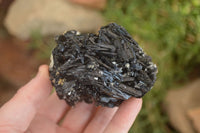 Natural Schorl Black Tourmaline Specimens x 3 From Erongo, Namibia
