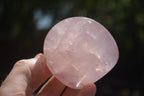 Polished Gemmy Pink Rose Quartz Standing Free Forms  x 6 From Ambatondrazaka, Madagascar - TopRock