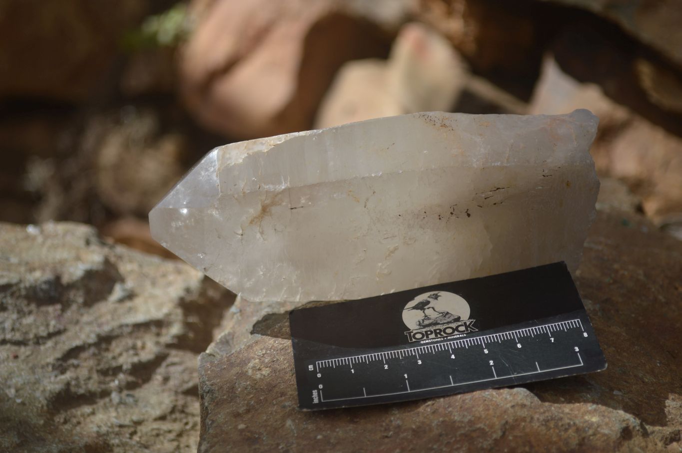 Polished Double Terminated Smokey Quartz Crystals  x 3 From Madagascar - Toprock Gemstones and Minerals 
