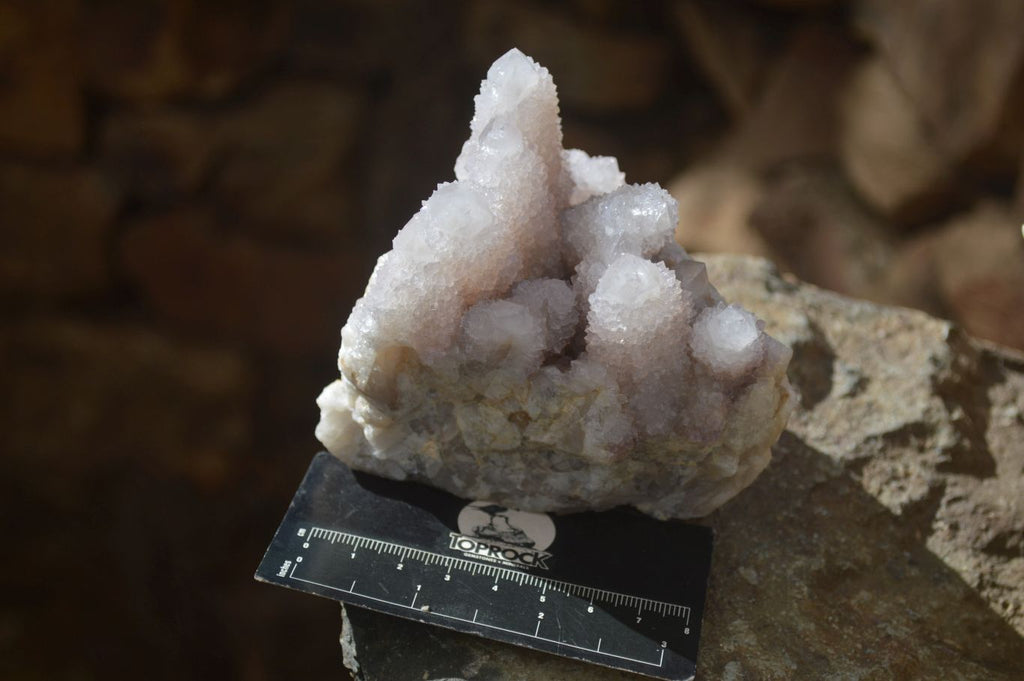 Natural Long Fingered Spirit Quartz Clusters x 2 From Boekenhouthoek, South Africa - Toprock Gemstones and Minerals 