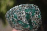 Polished Rare Emerald In Matrix Standing Free Forms  x 2 From Sandawana, Zimbabwe - Toprock Gemstones and Minerals 
