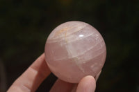 Polished Star Rose Quartz Spheres x 6 From Ambatondrazaka, Madagascar - TopRock