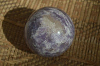 Polished Purple Lepidolite & Rubellite Spheres  x 8 From Madagascar - Toprock Gemstones and Minerals 