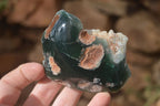 Polished One Side Polished Emerald Mtorolite Plates  x 6 From Zimbabwe - Toprock Gemstones and Minerals 