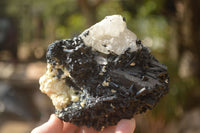 Natural Schorl Black Tourmaline Specimens x 3 From Erongo, Namibia
