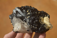 Natural Schorl Black Tourmaline Specimens x 3 From Erongo, Namibia