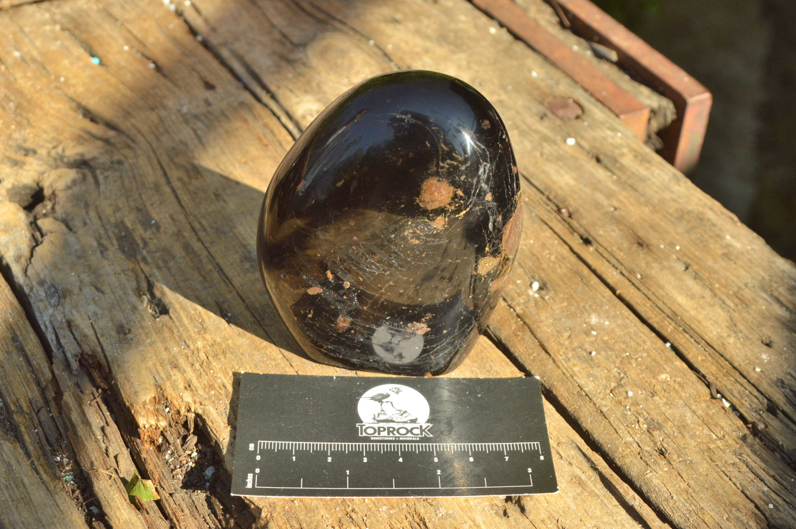 Polished Schorl Black Tourmaline Standing Free Forms x 6 From Madagascar - TopRock
