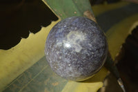 Polished Purple Lepidolite & Rubellite Spheres  x 8 From Madagascar - Toprock Gemstones and Minerals 