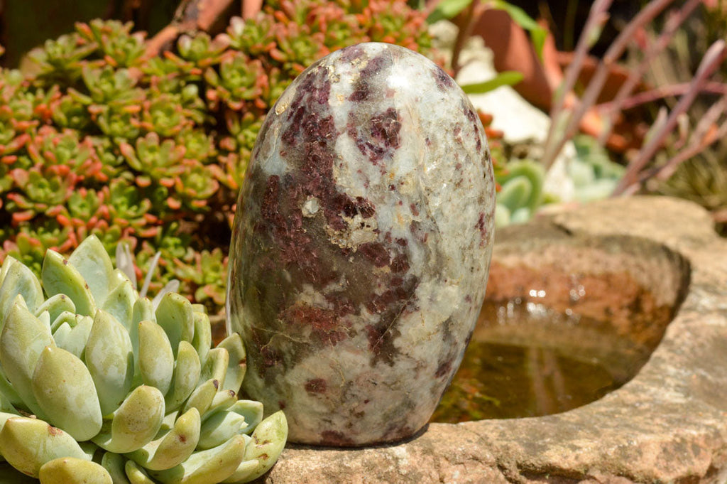 Polished Rubellite Pink Tourmaline Standing Free Forms  x 3 From Madagascar - TopRock