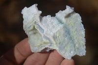 Natural Etched Blue Chalcedony Specimens  x 12 From Nsanje, Malawi - Toprock Gemstones and Minerals 