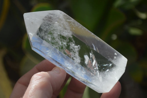 Polished Clear Quartz Crystal Points  x 6 From Madagascar - Toprock Gemstones and Minerals 