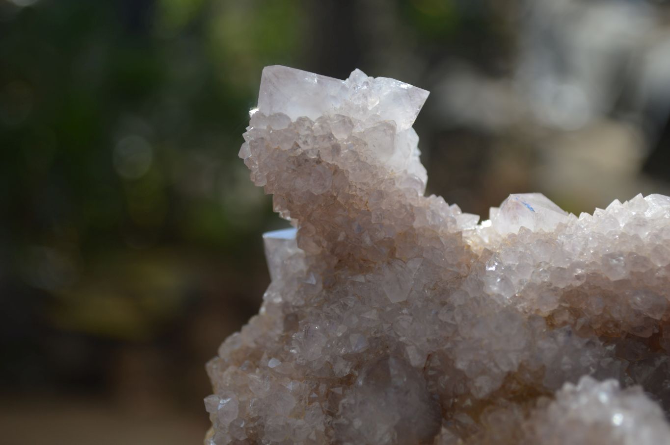 Natural Long Fingered Spirit Quartz Clusters x 2 From Boekenhouthoek, South Africa - Toprock Gemstones and Minerals 