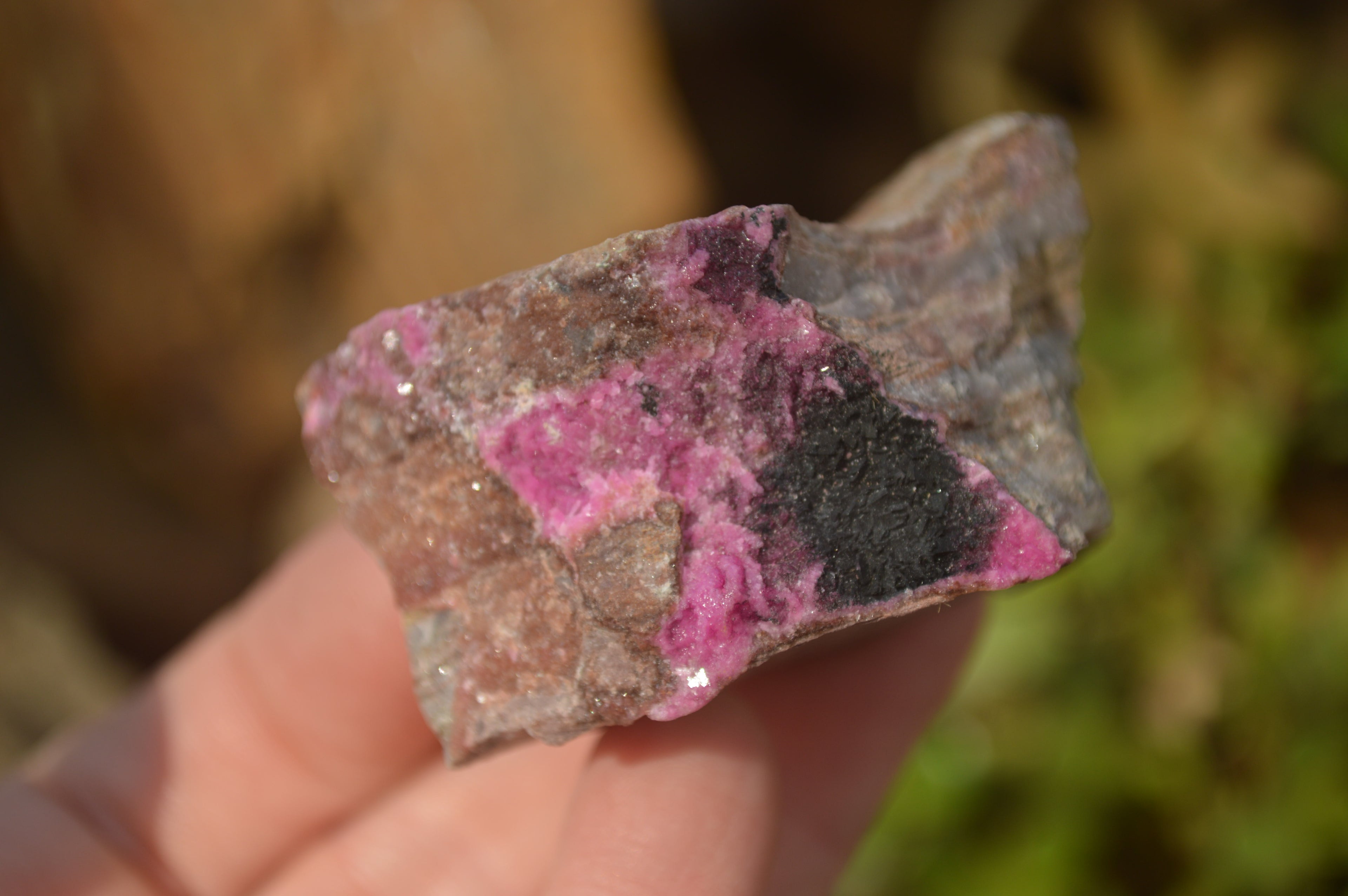 Natural Salrose Cobaltion Dolomite Specimens x 12 From Kakanda, Congo - Toprock Gemstones and Minerals 