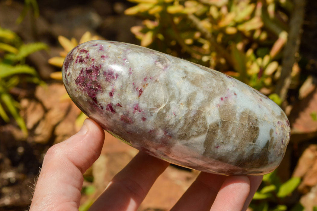 Polished Rubellite Pink Tourmaline Standing Free Forms  x 3 From Madagascar - TopRock