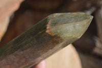 Polished Banded Green Fuchsite Quartz Points  x 3 From Madagascar - Toprock Gemstones and Minerals 