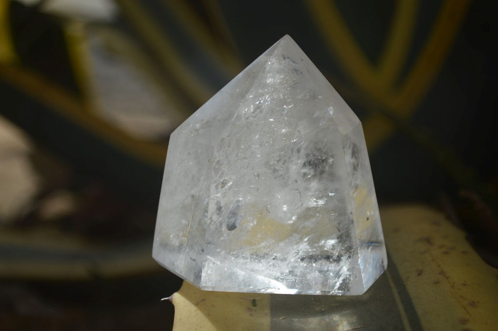 Polished Clear Quartz Crystal Points  x 6 From Madagascar - Toprock Gemstones and Minerals 