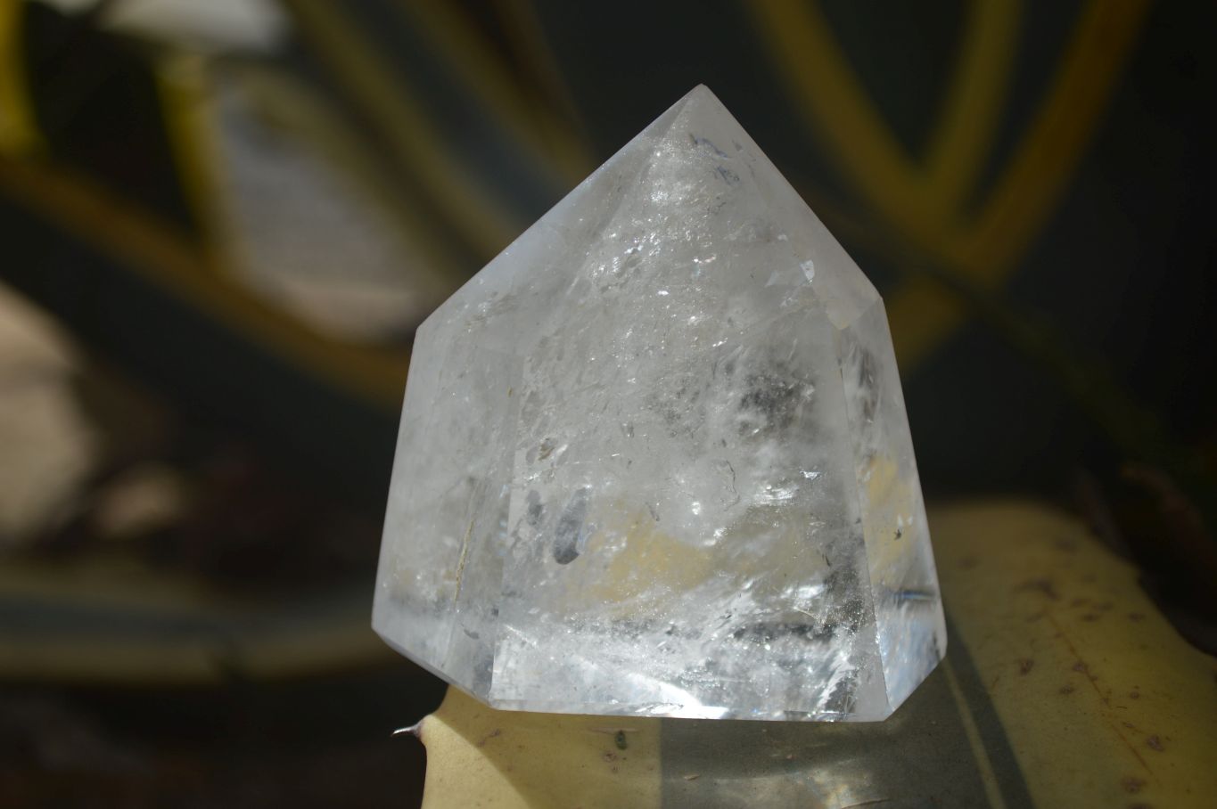 Polished Clear Quartz Crystal Points  x 6 From Madagascar - Toprock Gemstones and Minerals 