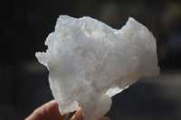 Natural Etched Blue Chalcedony Specimens  x 12 From Nsanje, Malawi - Toprock Gemstones and Minerals 