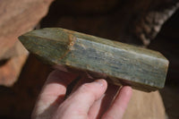Polished Banded Green Fuchsite Quartz Points  x 3 From Madagascar - Toprock Gemstones and Minerals 
