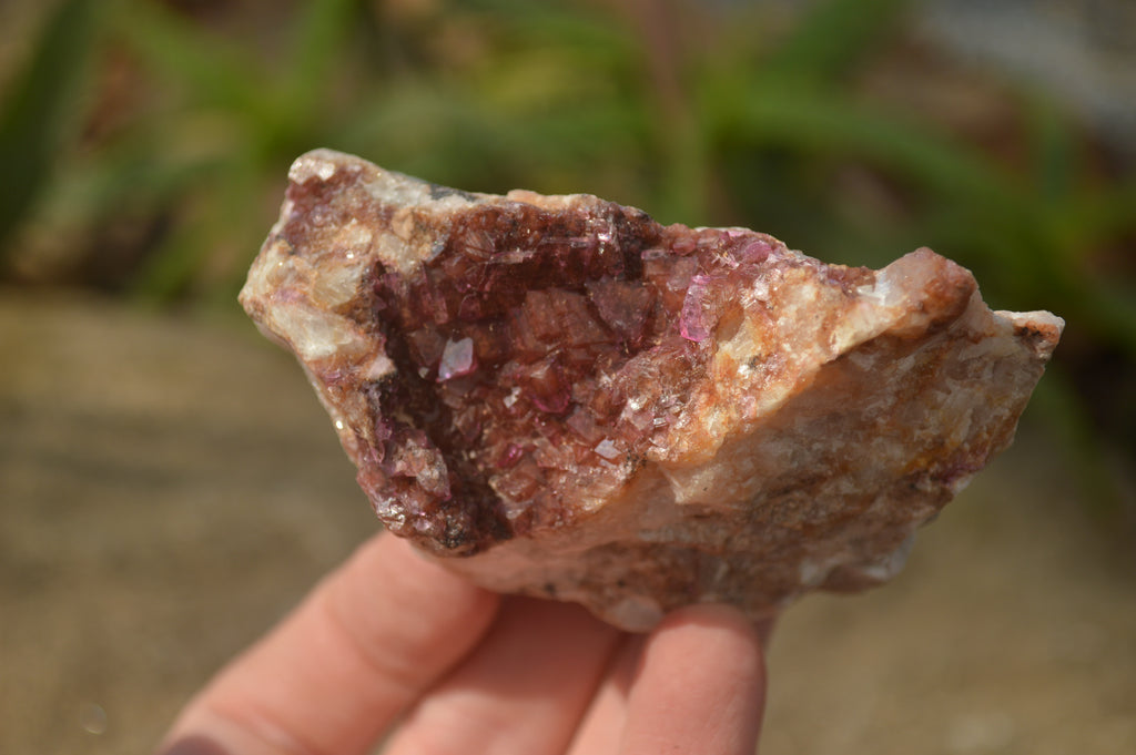 Natural Salrose Cobaltion Dolomite Specimens x 12 From Kakanda, Congo - Toprock Gemstones and Minerals 