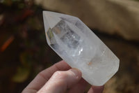 Polished Clear Quartz Crystal Points  x 6 From Madagascar - Toprock Gemstones and Minerals 