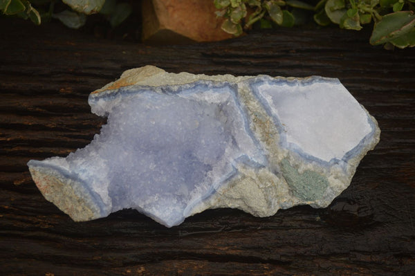 Natural Large Blue Lace Agate Specimen  x 1 From Malawi - Toprock Gemstones and Minerals 