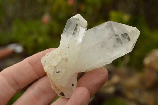 Natural Small Mixed Quartz Clusters & Crystals  x 24 From Madagascar - TopRock