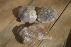 Natural Smokey Spirit Quartz Clusters x 3 From Boekenhouthoek, South Africa - Toprock Gemstones and Minerals 