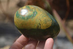 Polished Green Verdite Free Forms x 6 From Zimbabwe - Toprock Gemstones and Minerals 
