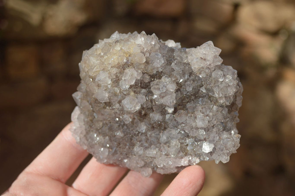 Natural Smokey Spirit Quartz Clusters x 3 From Boekenhouthoek, South Africa - Toprock Gemstones and Minerals 
