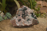 Natural Rare Ball Malachite On Drusy Quartz & Dolomite Matrix  x 1 From Kambove, Congo - Toprock Gemstones and Minerals 