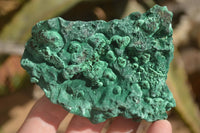 Natural Chatoyant Silky Malachite Specimens  x 4 From Kasompe, Congo - Toprock Gemstones and Minerals 