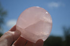 Polished Gemmy Pink Rose Quartz Standing Free Forms  x 6 From Ambatondrazaka, Madagascar - TopRock