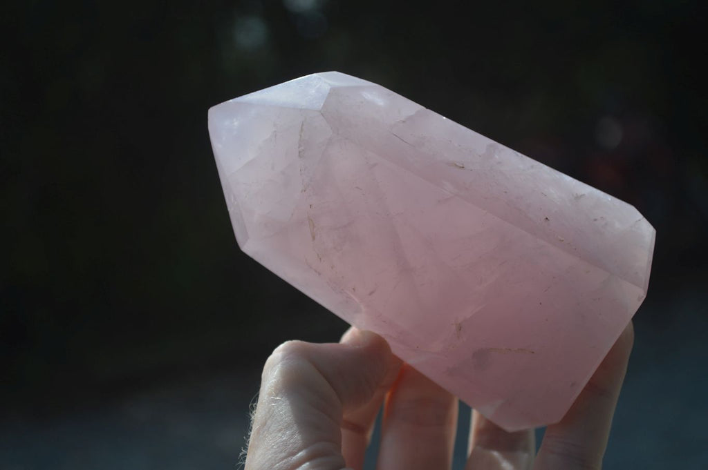 Polished Gemmy Pink Rose Quartz Points  x 3 From Madagascar - Toprock Gemstones and Minerals 
