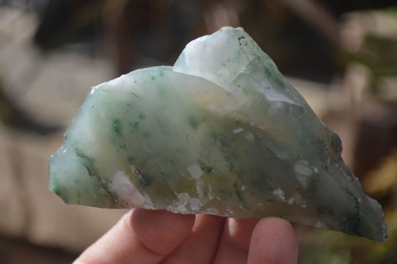 Natural Rough Jade Cobbed Specimens x 12 From Swaziland - Toprock Gemstones and Minerals 