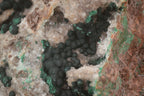 Natural Rare Ball Malachite On Drusy Quartz & Dolomite Matrix  x 1 From Kambove, Congo - Toprock Gemstones and Minerals 