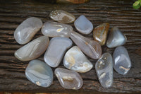 Polished Agate Chalcedony Tumble Stones x 20 From Madagascar - Toprock Gemstones and Minerals 