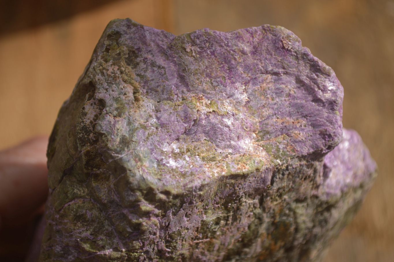Natural Rough Stichtite Specimens x 2 From Barberton, South Africa - Toprock Gemstones and Minerals 