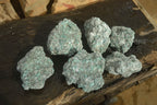 Natural Rare Emerald Mica In Matrix Cobbed Specimens x 6 From Mutoko, Zimbabwe - Toprock Gemstones and Minerals 